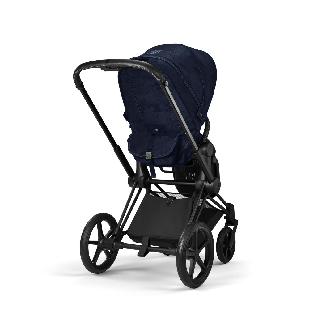 Cybex Priam 2026 - текстиль для прогулянкового блоку Cybex Priam з колекції Fashion Collections Rebellious Luxury з сумкою	 • Rebellious Luxury