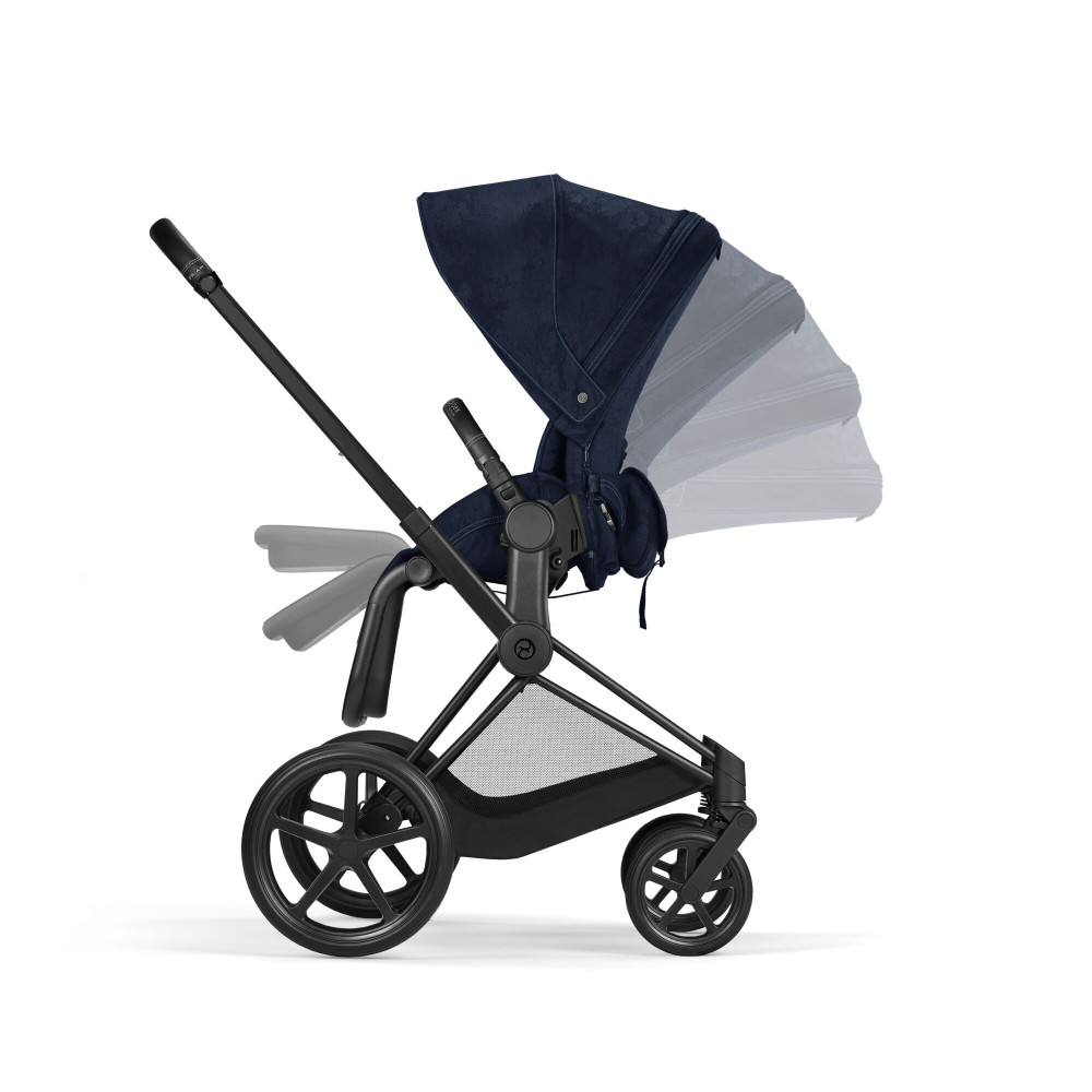 Cybex Priam 2026 - текстиль для прогулянкового блоку Cybex Priam з колекції Fashion Collections Rebellious Luxury з сумкою	 • Rebellious Luxury