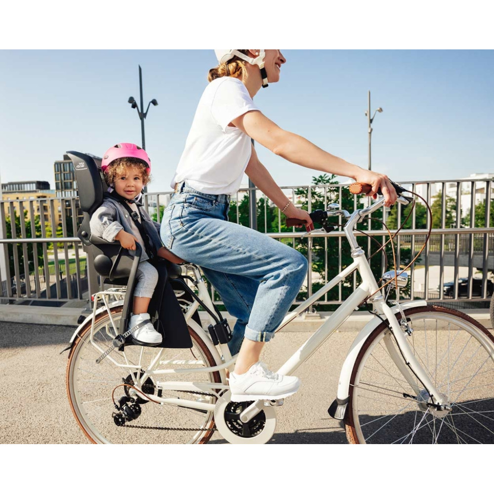 Britax Romer Jockey Pro - детское велокресло ( 9 мес - 5 лет / 9 - 22 кг ) • Mineral Grey