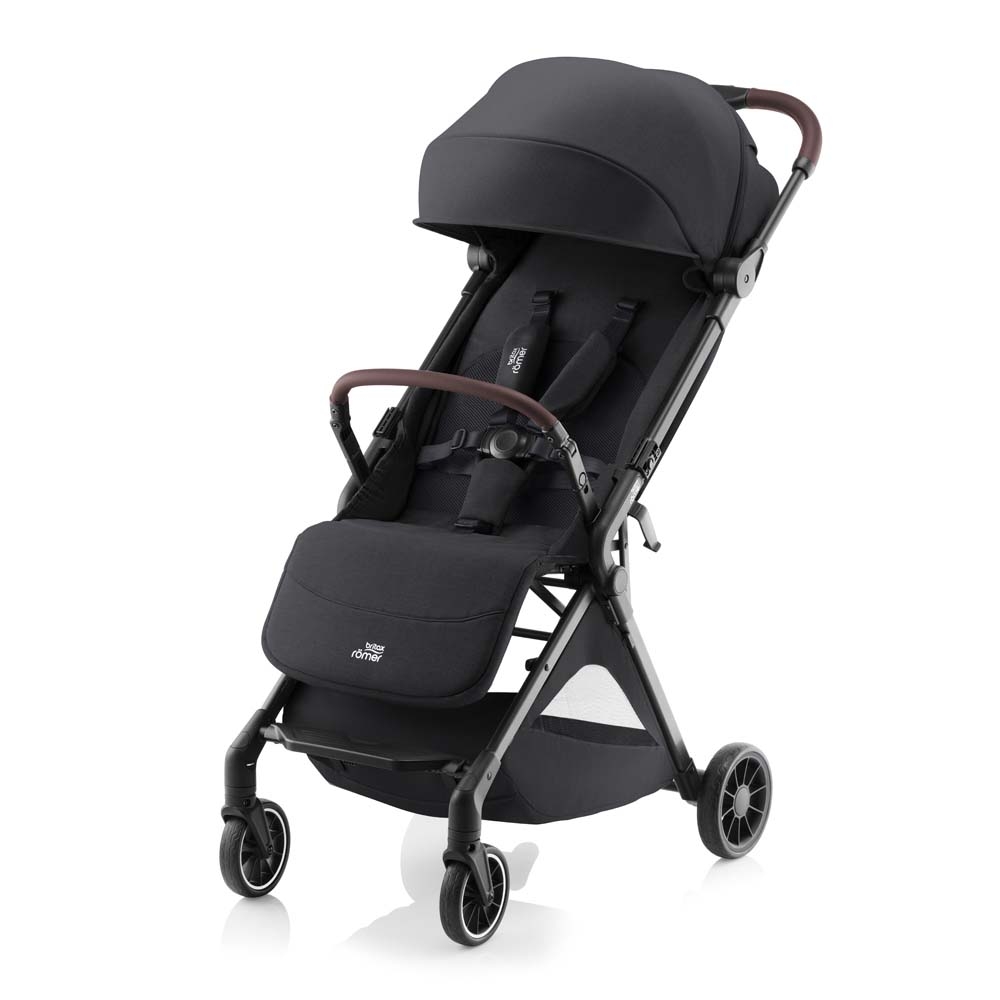 Britax Romer Tira - компактний прогулянковий візочок з автоматичним складанням • Carbon Black