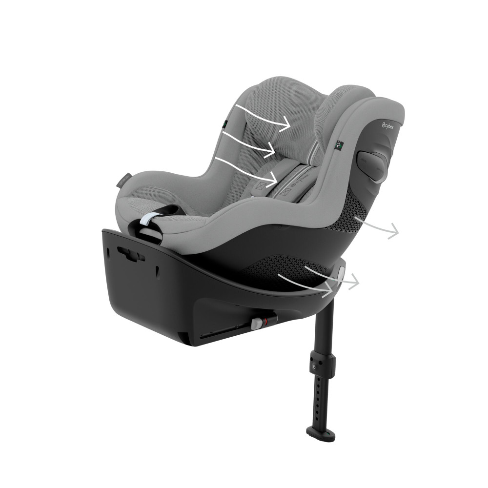 Cybex Sirona G3 i-Size - автокрісло для дітей (3 міс - 4 роки / 61-105 см, до 19 кг) • Plus Stone Grey Cybex Sirona G3 i-Size - автокрісло для дітей (3 міс - 4 роки / 61-105 см, до 19 кг) • Plus Stone Grey