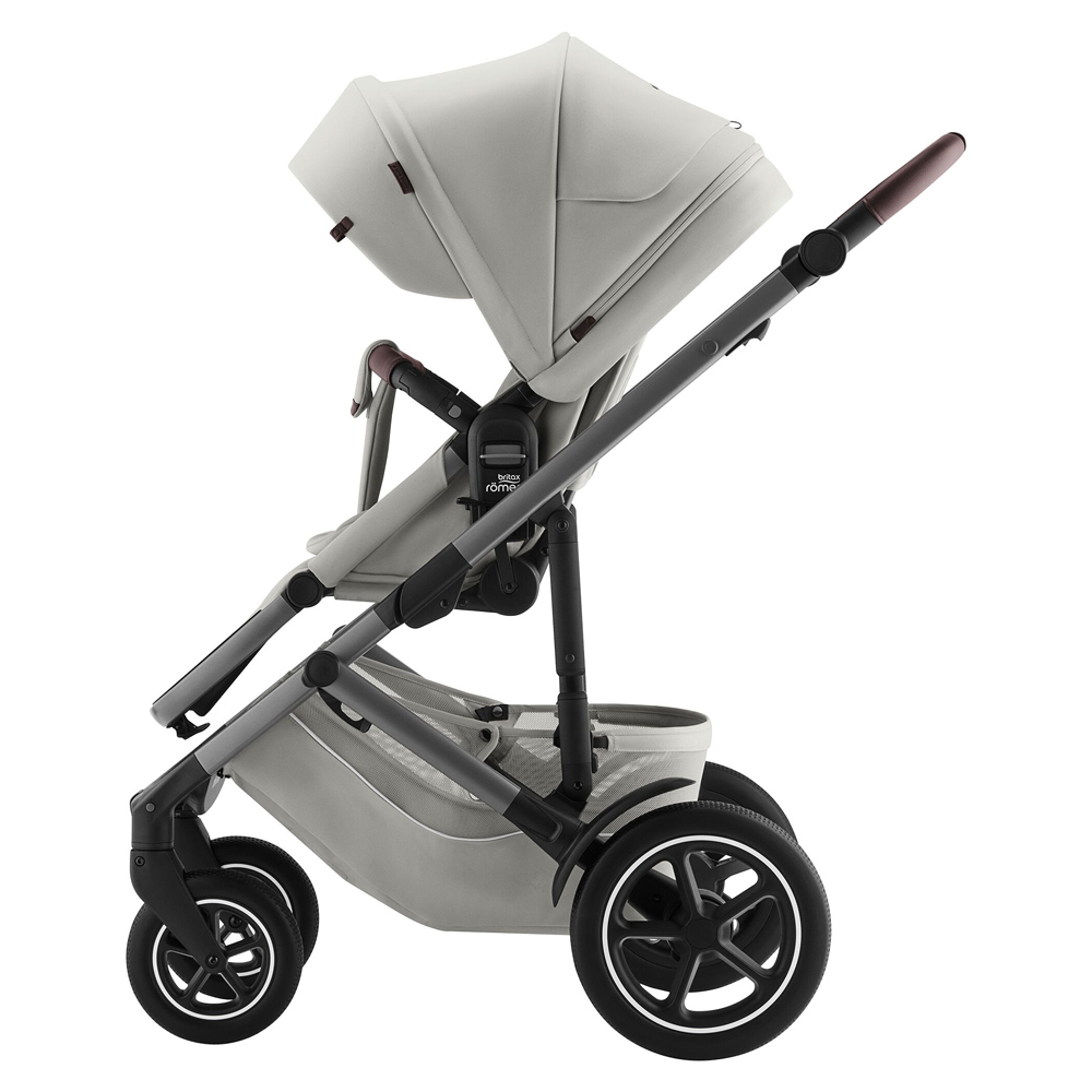 Britax Romer Smile 5Z - всесезонна прогулянкова коляска з великими колесами • Linen Grey Britax Romer Smile 5Z - всесезонна прогулянкова коляска з великими колесами • Linen Grey