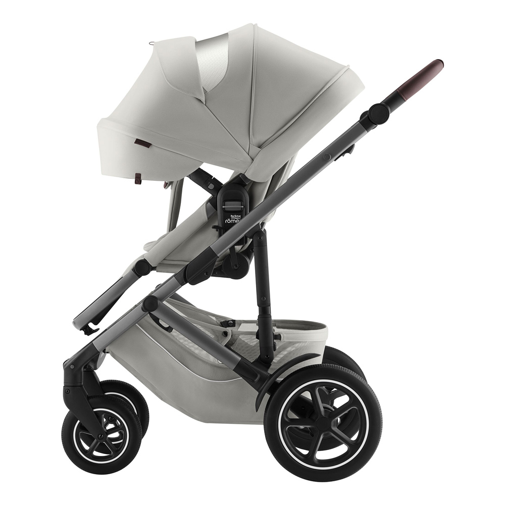 Britax Romer Smile 5Z - всесезонна прогулянкова коляска з великими колесами • Linen Grey Britax Romer Smile 5Z - всесезонна прогулянкова коляска з великими колесами • Linen Grey