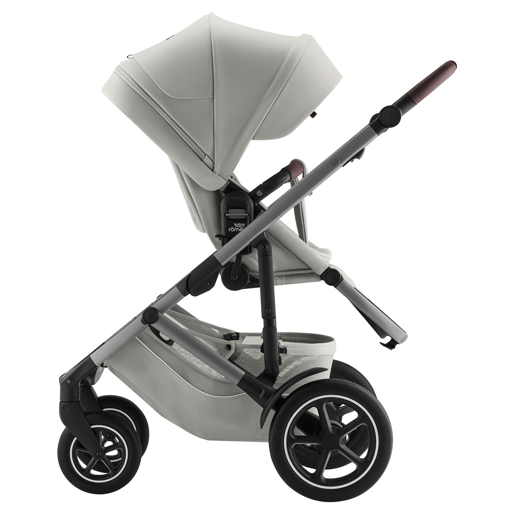 Britax Romer Smile 5Z - всесезонна прогулянкова коляска з великими колесами • Linen Grey Britax Romer Smile 5Z - всесезонна прогулянкова коляска з великими колесами • Linen Grey
