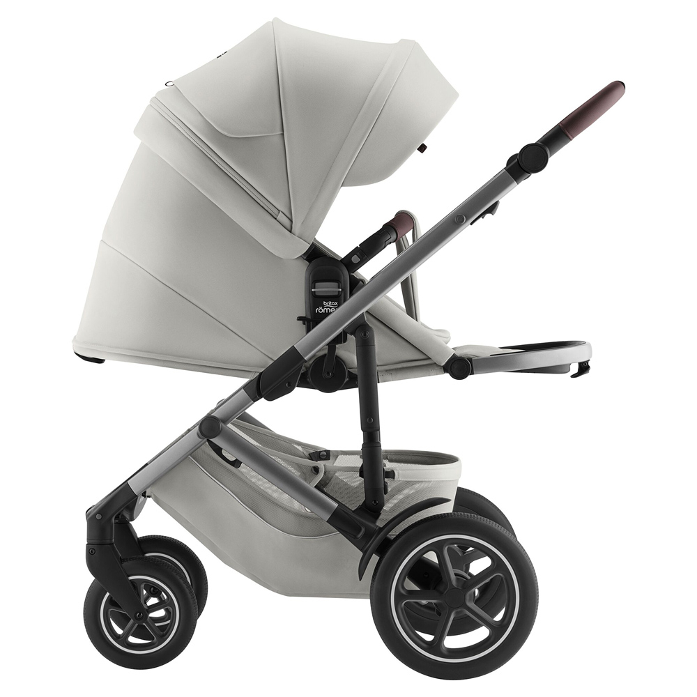 Britax Romer Smile 5Z - всесезонна прогулянкова коляска з великими колесами • Linen Grey Britax Romer Smile 5Z - всесезонна прогулянкова коляска з великими колесами • Linen Grey