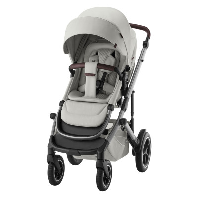 Britax Romer Smile 5Z - всесезонна прогулянкова коляска з великими колесами • Linen Grey Britax Romer Smile 5Z - всесезонна прогулянкова коляска з великими колесами • Linen Grey