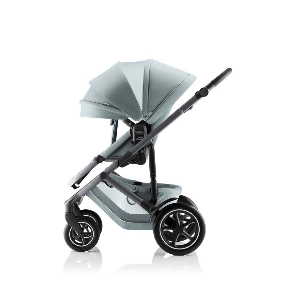 Britax Romer Smile 5Z - всесезонна прогулянкова коляска з великими колесами • Harbor Blue Britax Romer Smile 5Z - всесезонна прогулянкова коляска з великими колесами • Harbor Blue