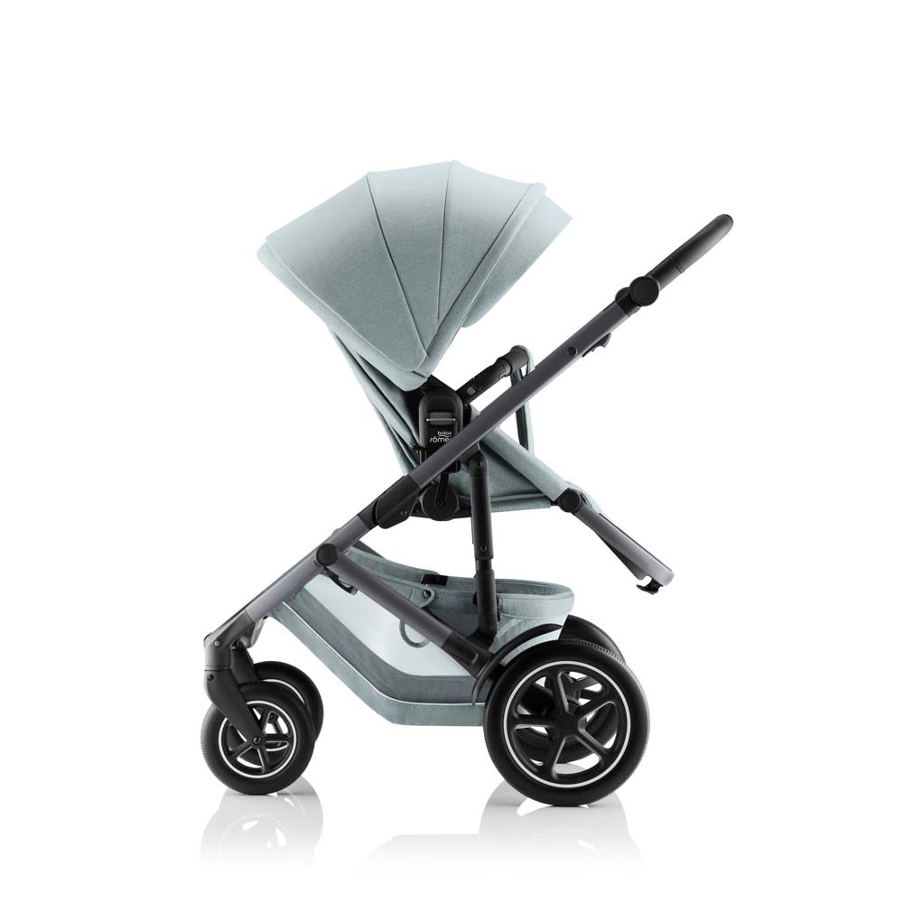 Britax Romer Smile 5Z - всесезонна прогулянкова коляска з великими колесами • Harbor Blue Britax Romer Smile 5Z - всесезонна прогулянкова коляска з великими колесами • Harbor Blue