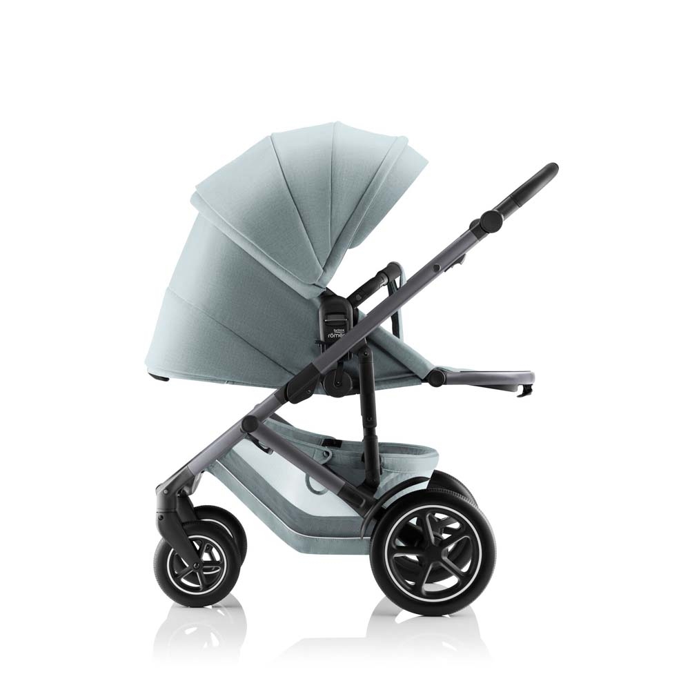 Britax Romer Smile 5Z - всесезонна прогулянкова коляска з великими колесами • Harbor Blue Britax Romer Smile 5Z - всесезонна прогулянкова коляска з великими колесами • Harbor Blue