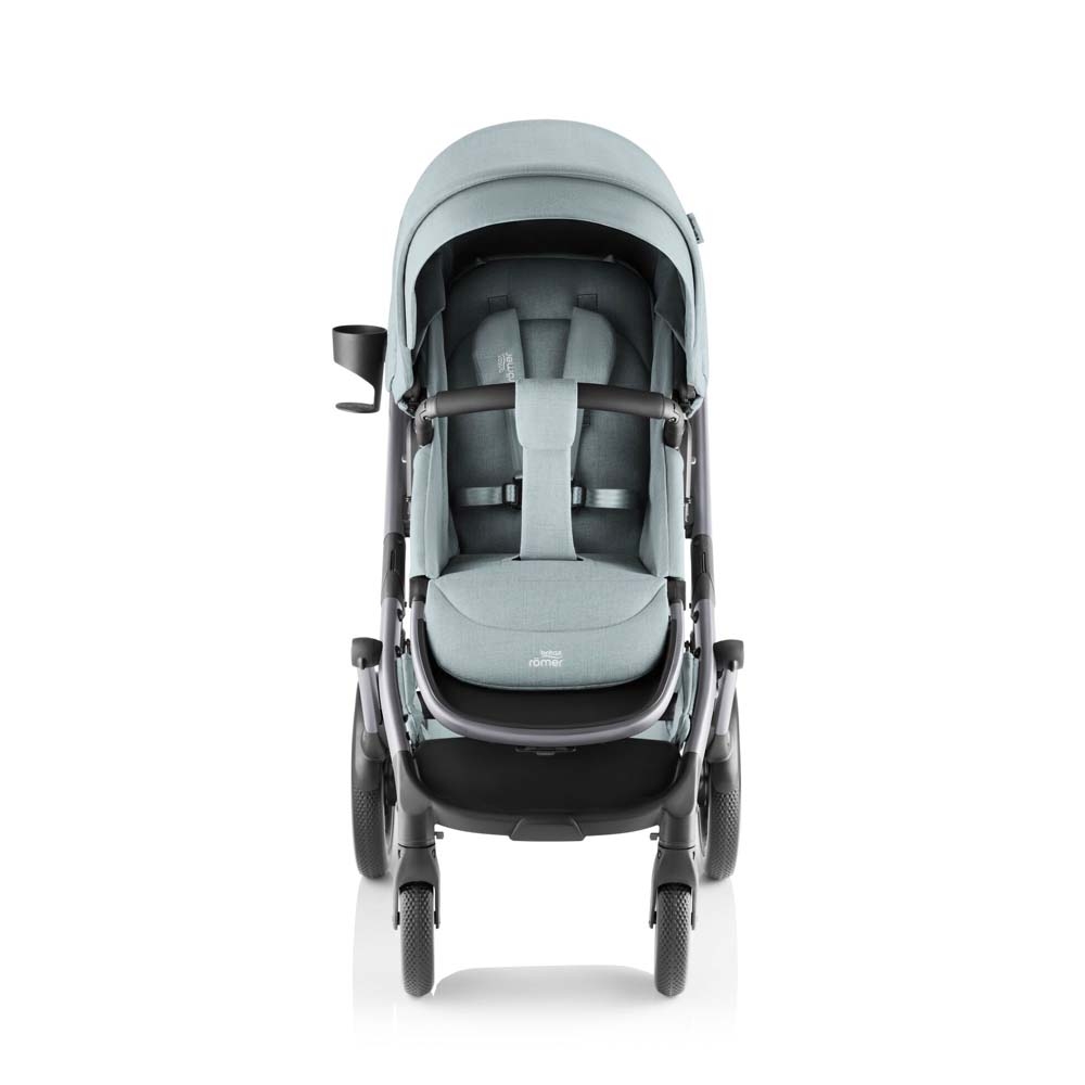 Britax Romer Smile 5Z - всесезонна прогулянкова коляска з великими колесами • Harbor Blue Britax Romer Smile 5Z - всесезонна прогулянкова коляска з великими колесами • Harbor Blue