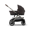 Cybex Gazelle S - прогулочная модульная коляска, более 20 возможных конфигураций, дополнительная съёмная корзина • TPE Chocolate Brown