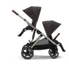 Cybex Gazelle S - прогулочная модульная коляска, более 20 возможных конфигураций, дополнительная съёмная корзина • TPE Chocolate Brown