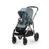 Cybex Gazelle S - прогулочная модульная коляска, более 20 возможных конфигураций, дополнительная съёмная корзина • TPE Stormy Blue