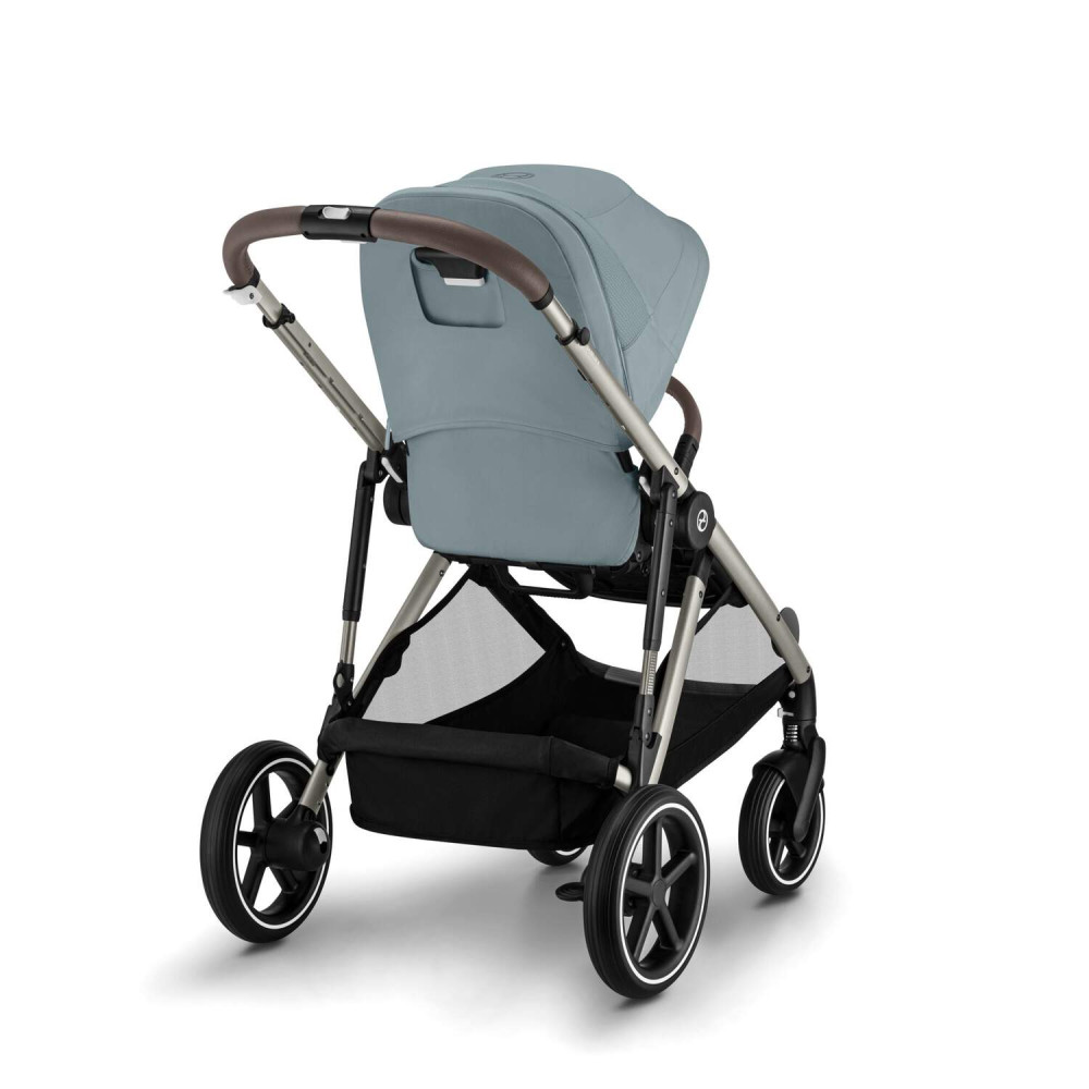 Cybex Gazelle S - прогулочная модульная коляска, более 20 возможных конфигураций, дополнительная съёмная корзина • TPE Stormy Blue
