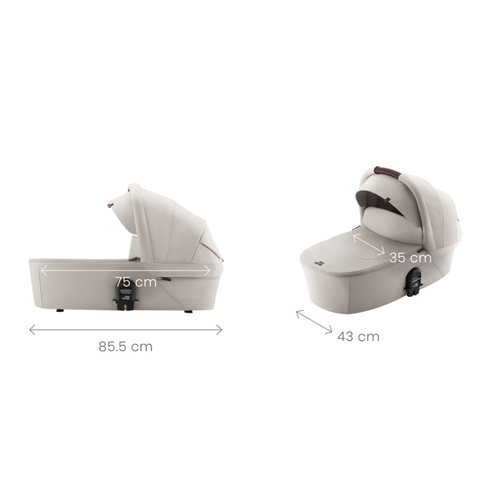 Britax Romer Smile 5Z Carrycot - люлька для коляски Britax Romer Smile 5Z • Teak Britax Romer Smile 5Z Carrycot - люлька для коляски Britax Romer Smile 5Z • Teak