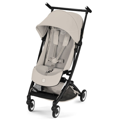 Cybex Libelle - прогулочная коляска для путешествий, легкая, ручная кладь • BLK Dune Grey