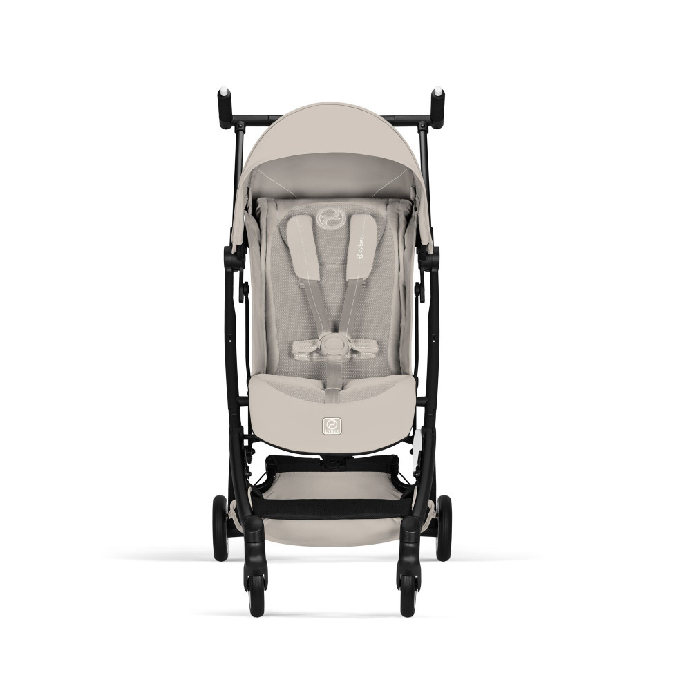 Cybex Libelle - прогулочная коляска для путешествий, легкая, ручная кладь • BLK Dune Grey