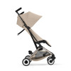 Cybex Libelle - прогулянковий візок для подорожей, легка компактна коляска, ручна поклажа • TPE Almond Beige