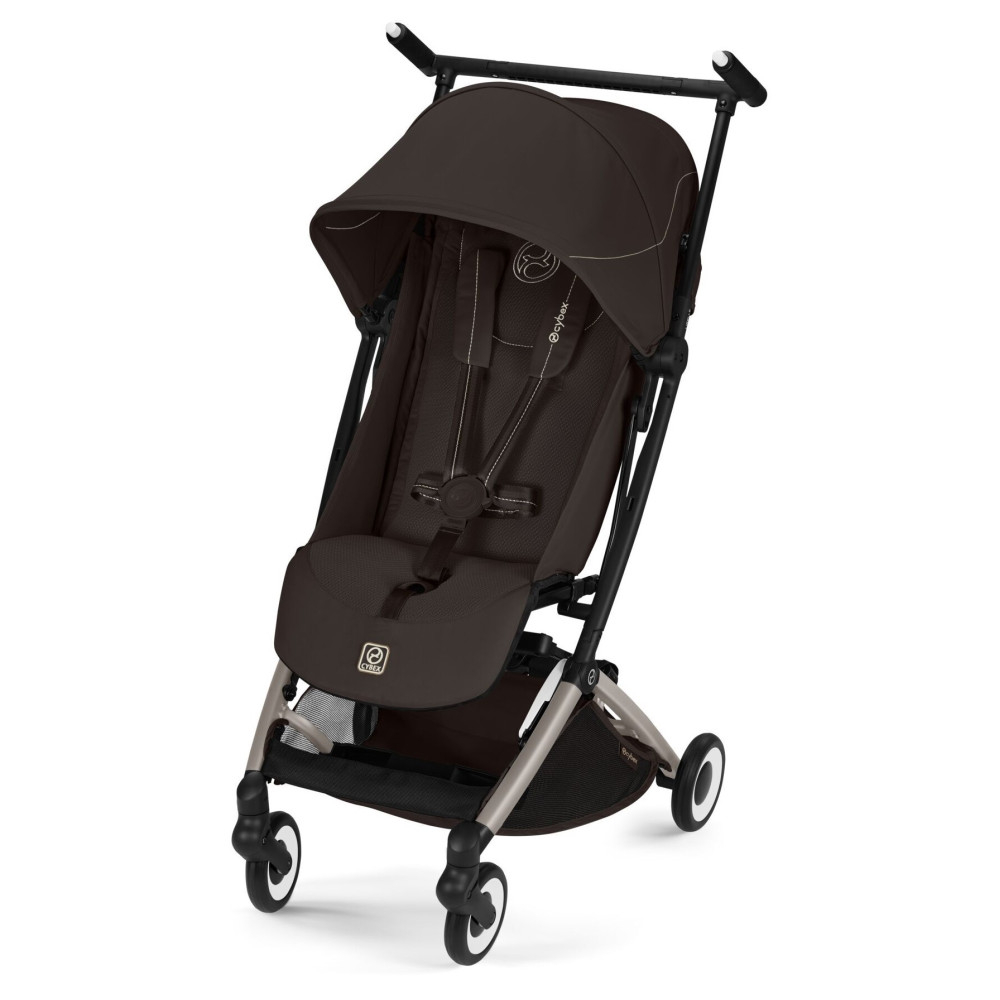 Cybex Libelle - прогулочная коляска для путешествий, легкая, ручная кладь • TPE Chocolate Brown