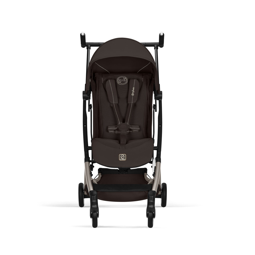 Cybex Libelle - прогулочная коляска для путешествий, легкая, ручная кладь • TPE Chocolate Brown