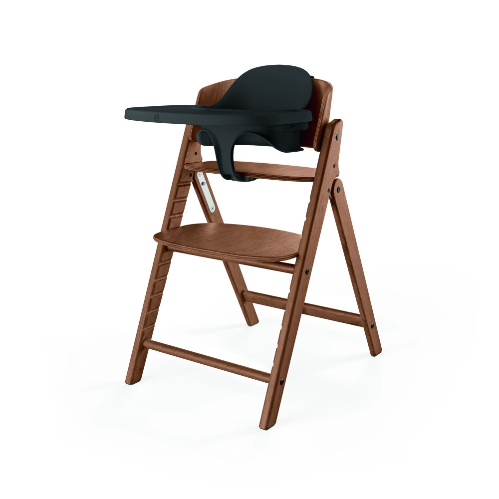 Cybex Click&Fold - детский стульчик 3в1: стульчик для кормления от 6 месяцев, детский стул от 3 лет (максимальный вес – 120 кг) • All Natural Dark