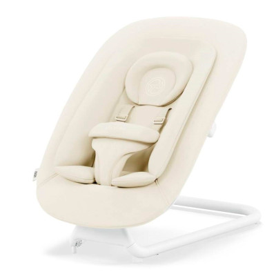 Шезлонг для новорожденных Cybex Lemo Bouncer Canvas White
