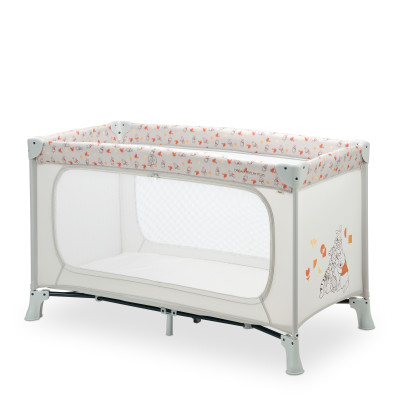 Hauck Dream N Play Plus Pooh - детский манеж-кроватка для путешествий • Friends Beige
