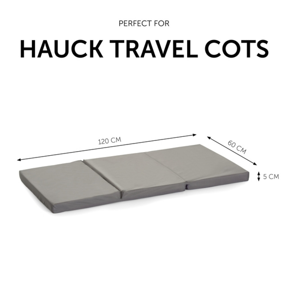 Складной матрас к кроватке Hauck Sleeper Grey