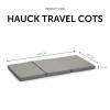 Складной матрас к кроватке Hauck Sleeper Grey