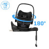 Maxi-Cosi Pebble Slide Pro - автокрісло для немовля, автолюлька (від 0 до 24 місяців / 40 - 87 см) • Black Onyx