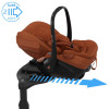 Maxi-Cosi Pebble Slide Pro - автокрісло для немовля, автолюлька (від 0 до 24 місяців / 40 - 87 см) • Copper Terra