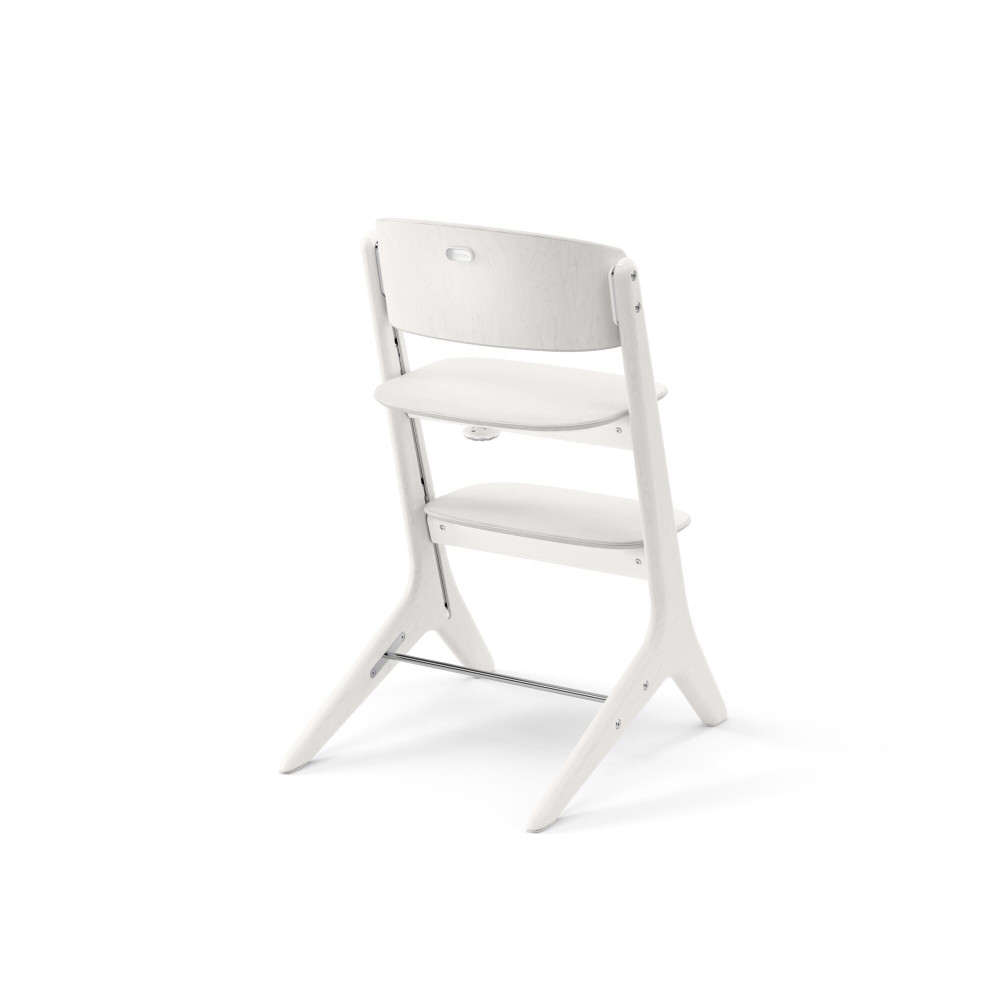 Cybex Lemo Platinum Wood - стульчик для кормления 3в1 от 6 месяцев, в комплекте с сиденьем Baby Set и столиком • White Wood