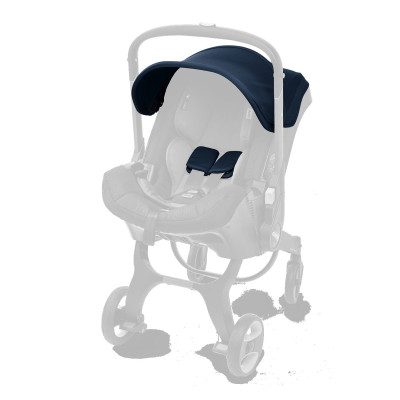 Doona Canopy Shoulder Pads Set - капюшон и плечики для коляски-автокресло • Royal Blue Doona Canopy Shoulder Pads Set - капюшон и плечики для коляски-автокресло • Royal Blue