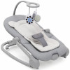 Chicco Mia - крісло-гойдалка 2в1 з музикою, вібрацією, регульованою спинкою, дугою іграшок та ручками для перенесення • Grey Chicco Mia - крісло-гойдалка 2в1 з музикою, вібрацією, регульованою спинкою, дугою іграшок та ручками для перенесення • Grey