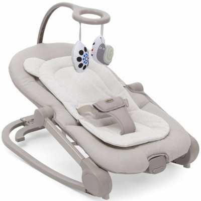 Chicco Mia - крісло-гойдалка 2в1 з музикою, вібрацією, регульованою спинкою, дугою іграшок та ручками для перенесення • Beige Chicco Mia - крісло-гойдалка 2в1 з музикою, вібрацією, регульованою спинкою, дугою іграшок та ручками для перенесення • Beige