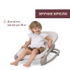 Chicco Magia - крісло-гойдалка 2в1 з дугою, анатомічним вкладишем, регульованою спинкою та фіксацією гойдання • Beige