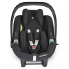 ABC Design Tulip i-Size - детское автокресло (0 - 15 міс / 40 - 83 см / 0-13 кг), с анатомическим вкладышем, регулируемым подголовником и козырьком от солнца • Black