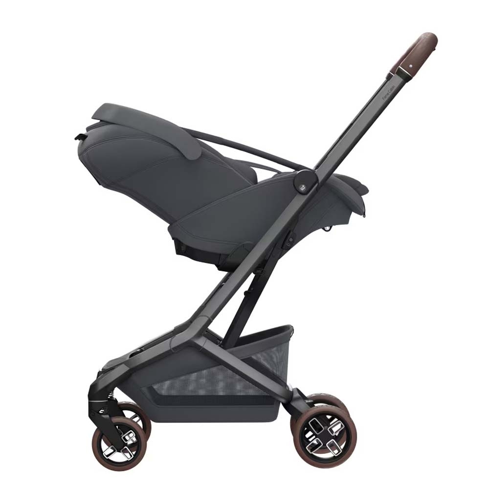 Maxi-Cosi Coral Slide Pro - раскладное автокресло для новорожденного, переноска (0 – 24 мес / 40 – 87 см / 0 – 13 кг) • Moon Graphite