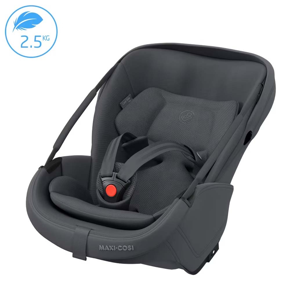 Maxi-Cosi Coral Slide Pro - раскладное автокресло для новорожденного, переноска (0 – 24 мес / 40 – 87 см / 0 – 13 кг) • Moon Graphite