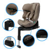 Maxi-Cosi Emerald 360 Plus i-Size - дитяче автокрісло (0 - 12 років / 40 - 150 см / 0-36 кг), поворотне 360°, кріплення ISOFIX з опорною ногою • Authentic Truffle