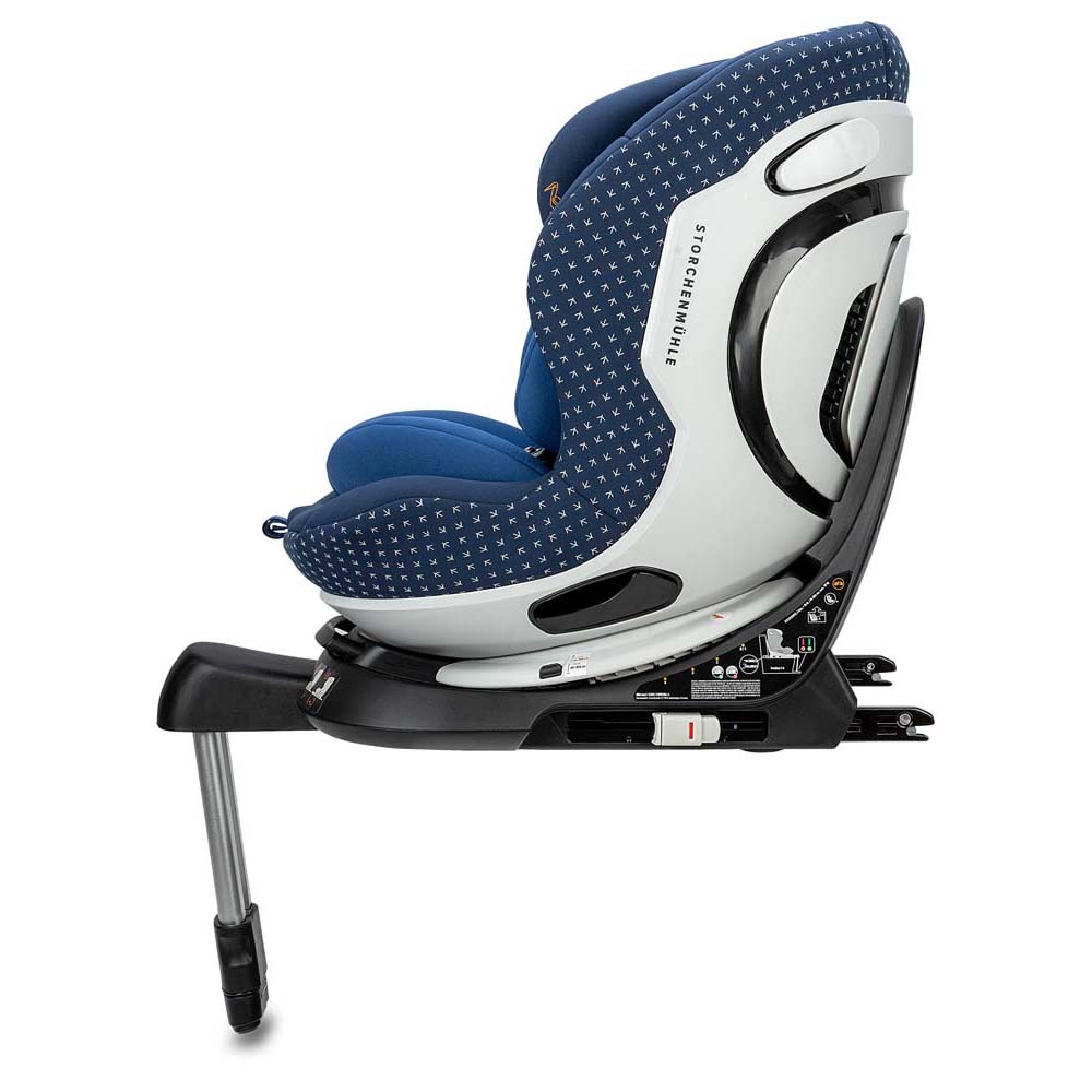 Storchenmuhle Niki start i-Size - детское автокресло (от 0 до 4 лет / 40 - 105 см / 0-18 кг), поворотное 360°, крепление ISOFIX • Iris Storchenmuhle Niki start i-Size - детское автокресло (от 0 до 4 лет / 40 - 105 см / 0-18 кг), поворотное 360°, крепление ISOFIX • Iris
