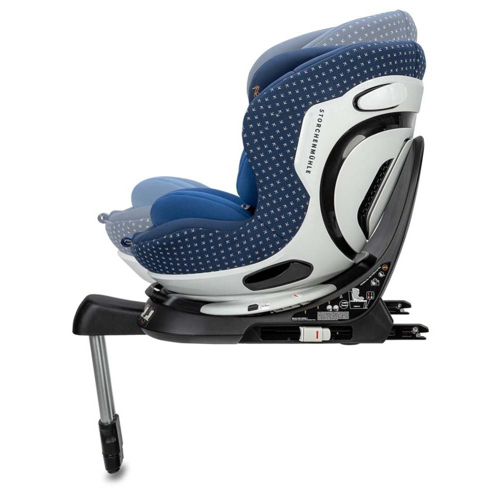 Storchenmuhle Niki start i-Size - детское автокресло (от 0 до 4 лет / 40 - 105 см / 0-18 кг), поворотное 360°, крепление ISOFIX • Iris Storchenmuhle Niki start i-Size - детское автокресло (от 0 до 4 лет / 40 - 105 см / 0-18 кг), поворотное 360°, крепление ISOFIX • Iris