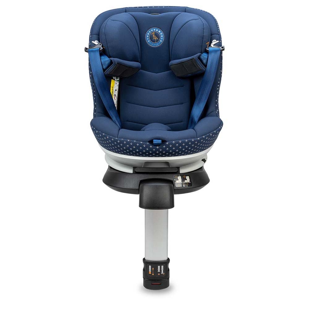 Storchenmuhle Niki Start M i-Size - детское автокресло (от 3 мес до 4 лет / 61 - 105 см / до 18 кг), поворотное 360°, крепление ISOFIX с упором в пол • Iris Storchenmuhle Niki Start M i-Size - детское автокресло (от 3 мес до 4 лет / 61 - 105 см / до 18 кг), поворотное 360°, крепление ISOFIX с упором в пол • Iris