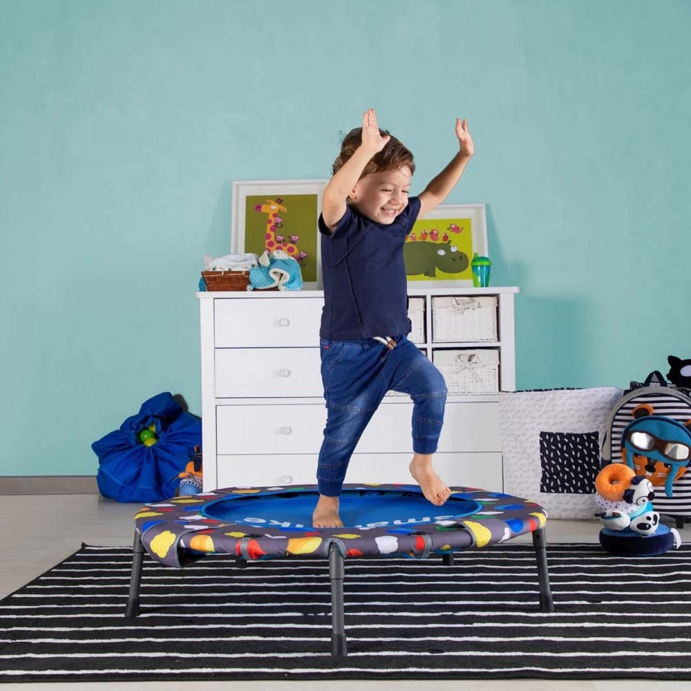 SmarTrike Trampoline - дитячий батут 3 в 1 з ручкою, басейном та кульками • Blue SmarTrike Trampoline - дитячий батут 3 в 1 з ручкою, басейном та кульками • Blue