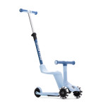 smarTrike Xtend Mini-ride - компактный детский самокат-беговел 3 в 1, съемное сиденье, раздвижная рама, регулируемый руль • Blue