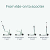 smarTrike Xtend Mini-ride - компактный детский самокат-беговел 3 в 1, съемное сиденье, раздвижная рама, регулируемый руль • Green