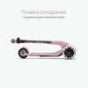 smarTrike Xtend Mini-ride - компактный детский самокат-беговел 3 в 1, съемное сиденье, раздвижная рама, регулируемый руль • Pink