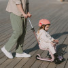 smarTrike Xtend Mini-ride - компактный детский самокат-беговел 3 в 1, съемное сиденье, раздвижная рама, регулируемый руль • Pink