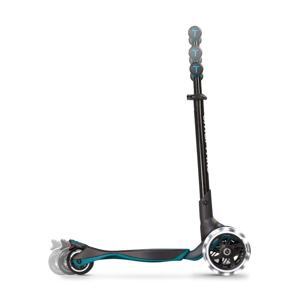 smarTrike Xtend Ride-on - детский самокат-беговел 4 в 1, родительская ручка, отсек для игрушек, LED-колеса • Teal