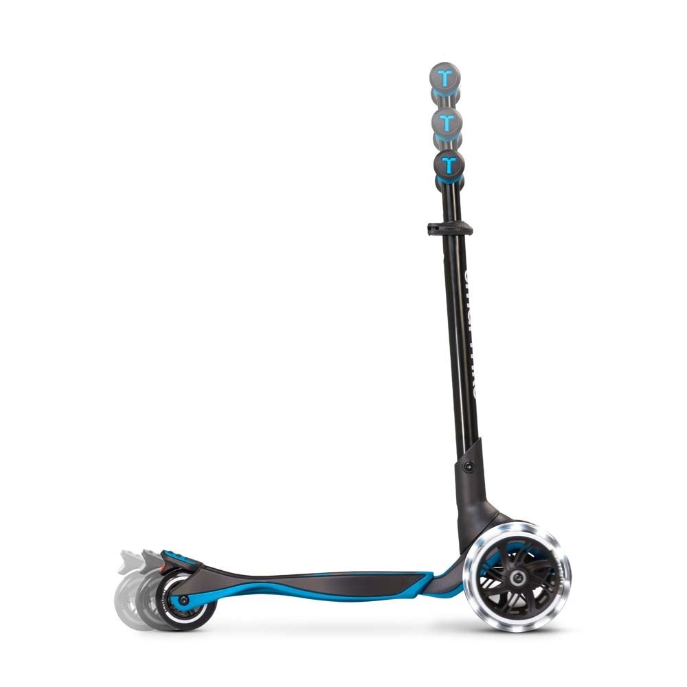 smarTrike Xtend Ride-on - детский самокат-беговел 4 в 1, родительская ручка, отсек для игрушек, LED-колеса • Blue
